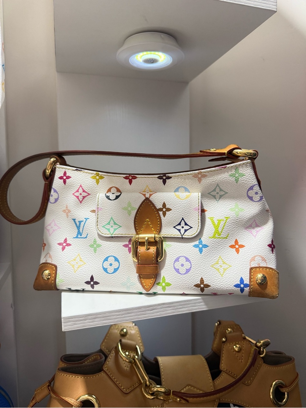 Louis Vuitton x Takashi Murakami vintage 2006 collection Eliza Shoulder bag